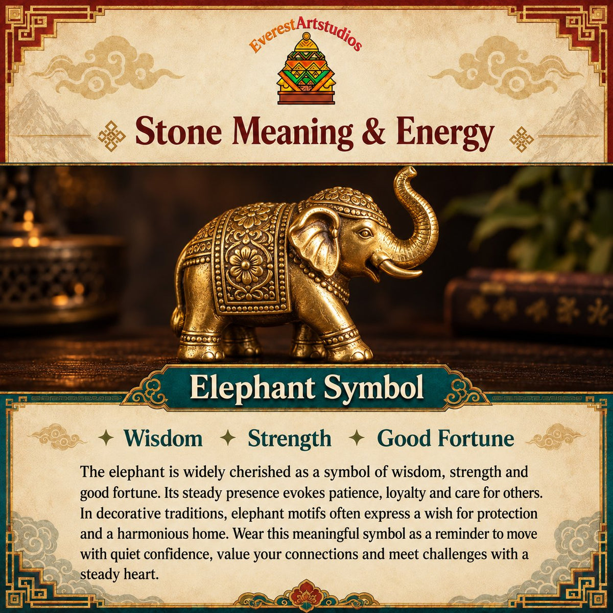 EverestArtstudios Elephant Symbol Meaning & Energy