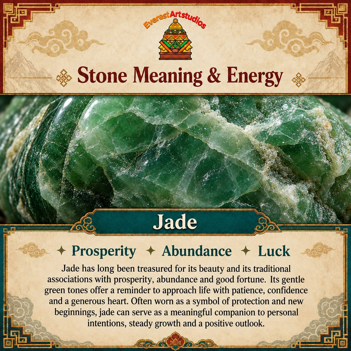 EverestArtstudios Jade Meaning and Energy