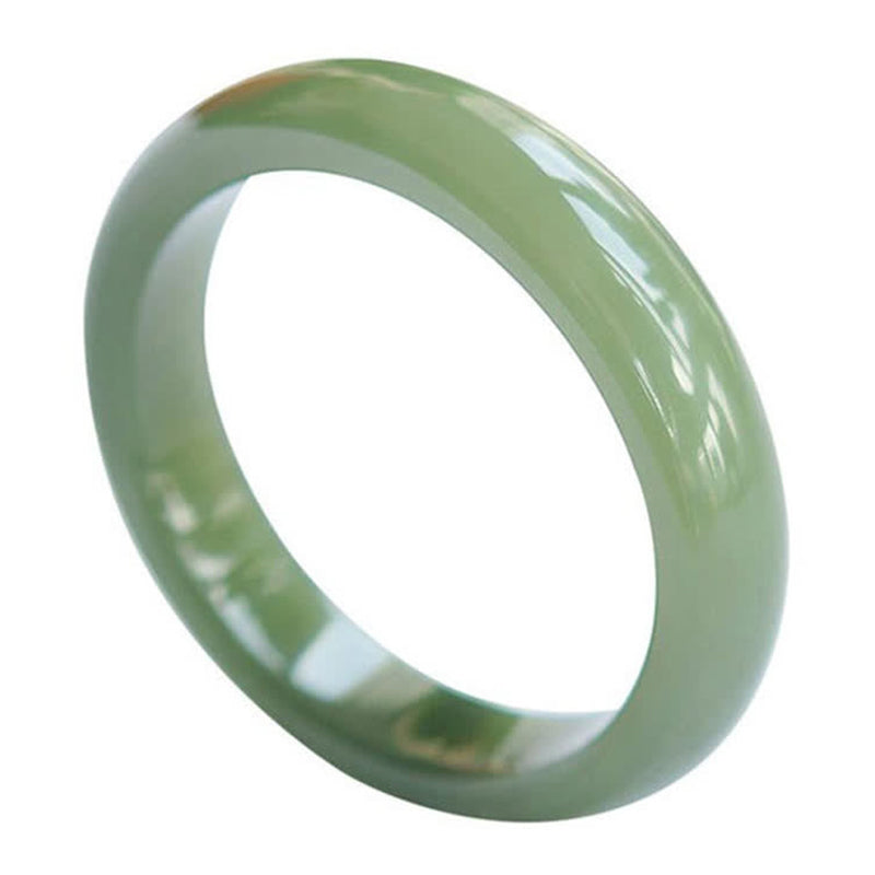 EverestArtstudios Jade Abundance Blessing Bangle Bracelet