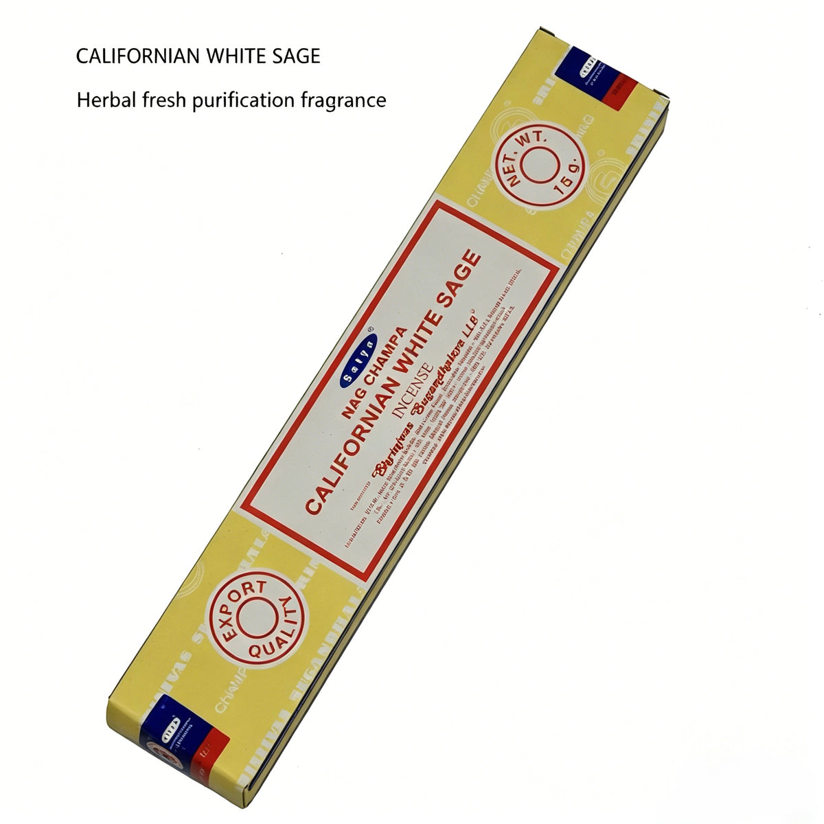 正宗 Nag Champa Sai Baba 线香 | 天然印度檀香与花香 | 15克 / 40克装 | 冥想与放松熏香