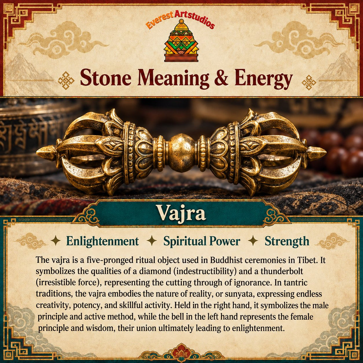 EverestArtstudios Vajra Meaning & Energy