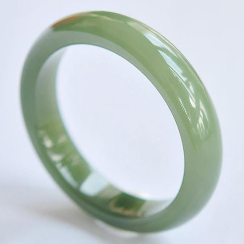 EverestArtstudios Jade Abundance Blessing Bangle Bracelet
