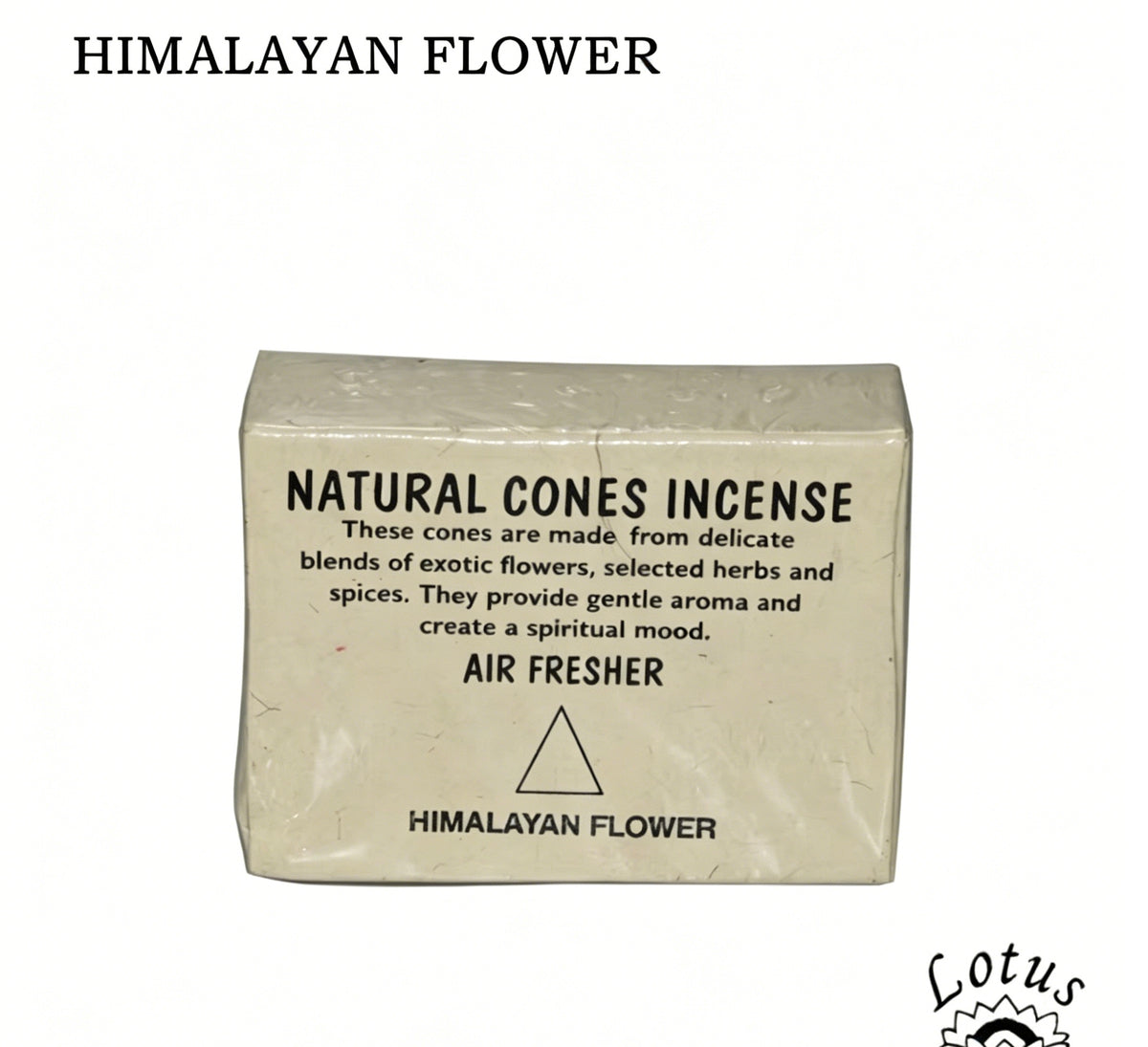 EverestArtStudios 天然手工尼泊尔塔香 —— 莲花喜马拉雅塔香（含陶瓷香托），适用于冥想与瑜伽香薰，包含檀香、夜皇后及花香系列