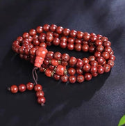 EverestArtStudios 祝福系列 天然菩提子佛珠项链 | 108颗念珠 | 多圈手链及冥想项链