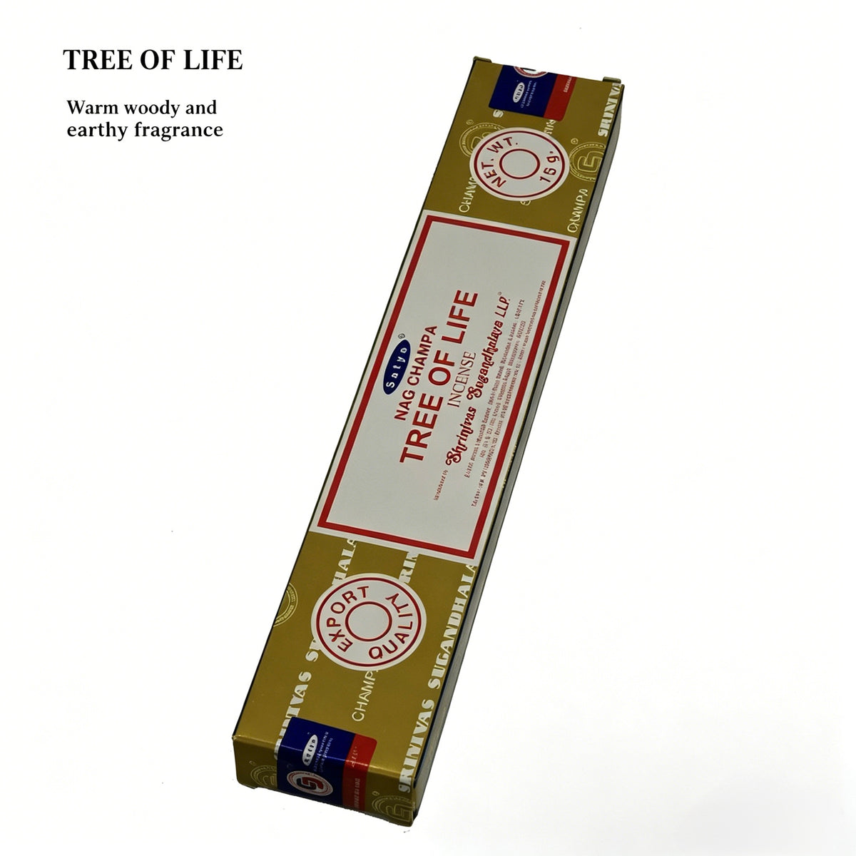 正宗 Nag Champa Sai Baba 线香 | 天然印度檀香与花香 | 15克 / 40克装 | 冥想与放松熏香