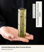Hundred Blessings Stick Incense Burner