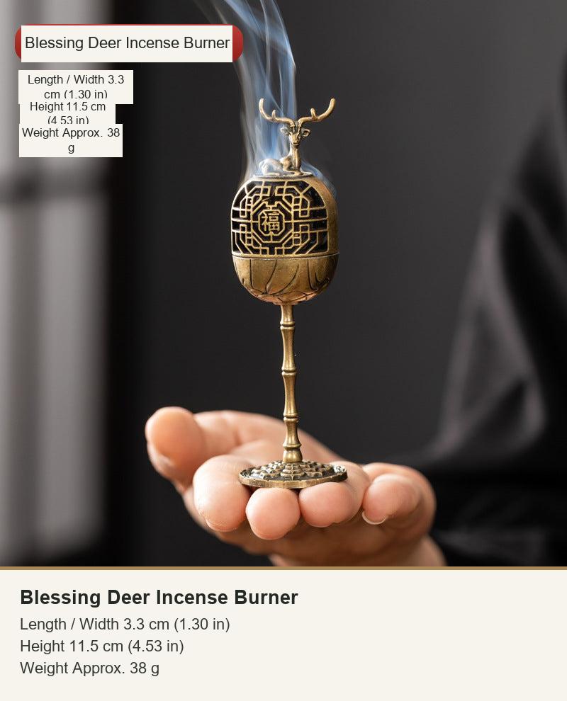 Blessing Deer Incense Burner