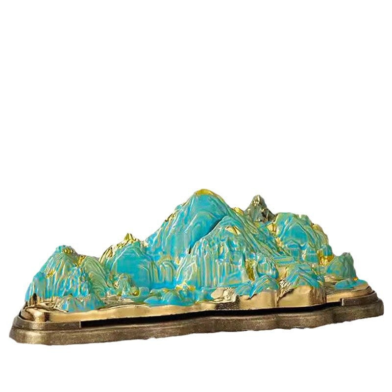 Thousand miles of Jiangshan incense road lying incense box household indoor sandalwood agarwood incense burner creative tea ceremony short incense ornament
