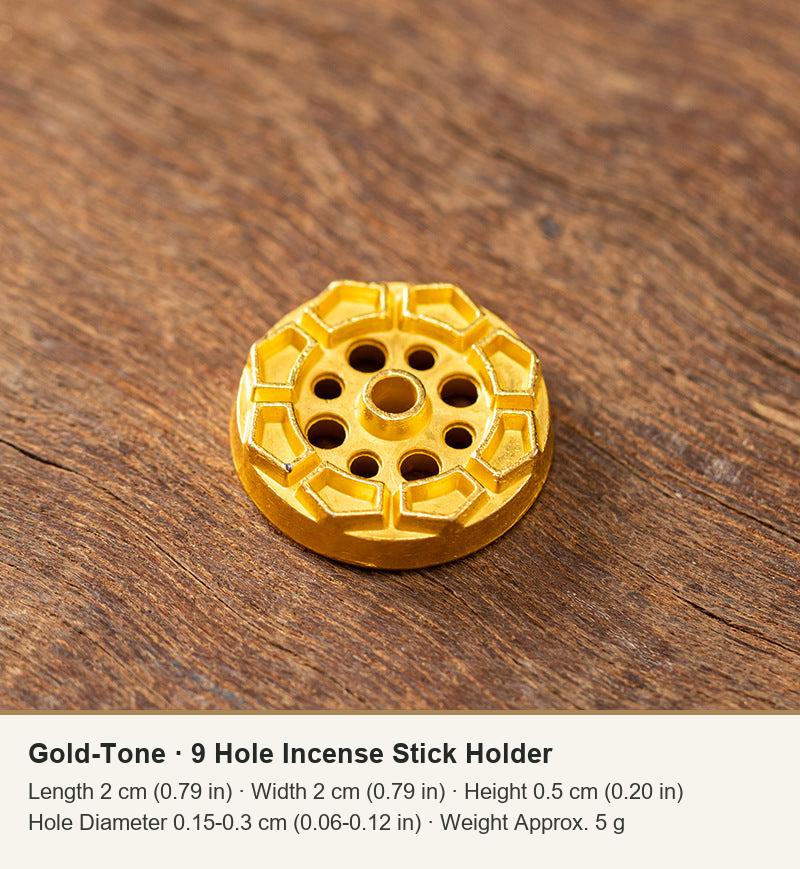Gold-Tone  · 9 Hole Incense Stick Holder