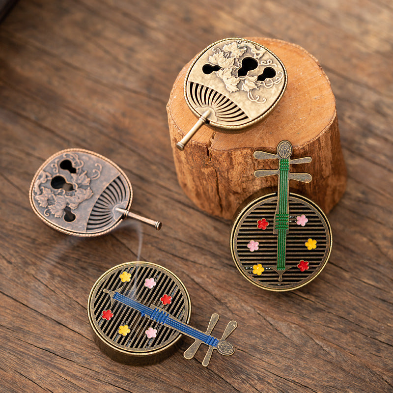{
  "Cross-border hot-selling": "跨境热销",
  "New Chinese-style hollow gourd fan": "新中式镂空葫芦扇",
  "pipa plate": "琵琶盘",
  "incense burner": "香炉",
  "small auspicious cloud aromatherapy burner": "小祥云香薰炉",
  "small incense burner ornament": "小香炉摆件"
}