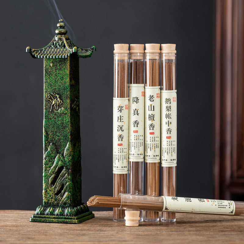 Lacquer cultural and creative three-dimensional incense burner creative Xianglu Tanyun ancient style aromatherapy burner household indoor sandalwood burner tea ceremony ornament
