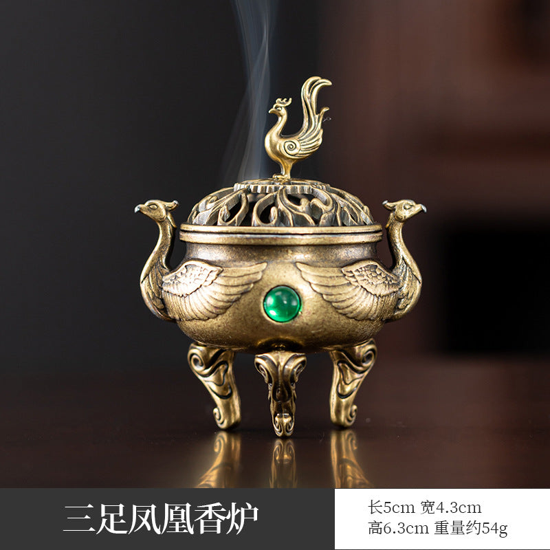 Cross-border hot-selling search banner magic lamp small incense burner wishing magic lamp small auspicious cloud elf aromatherapy burner handicraft ornament