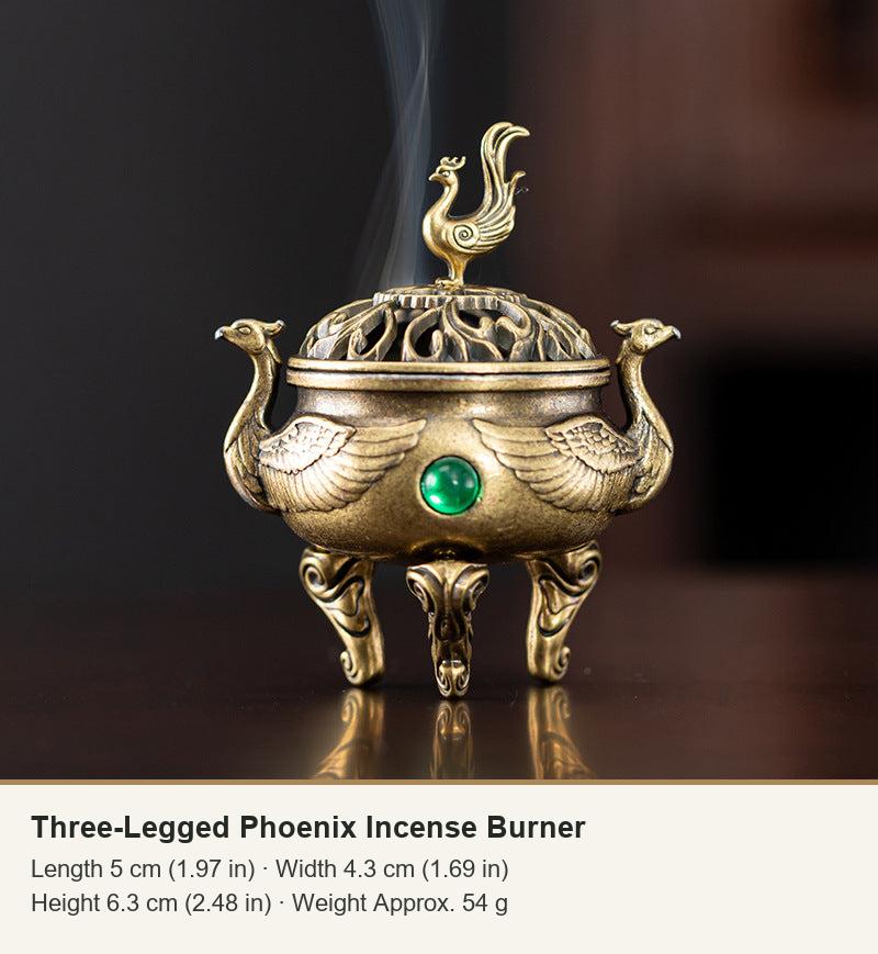 Three-Legged Phoenix Incense Burner