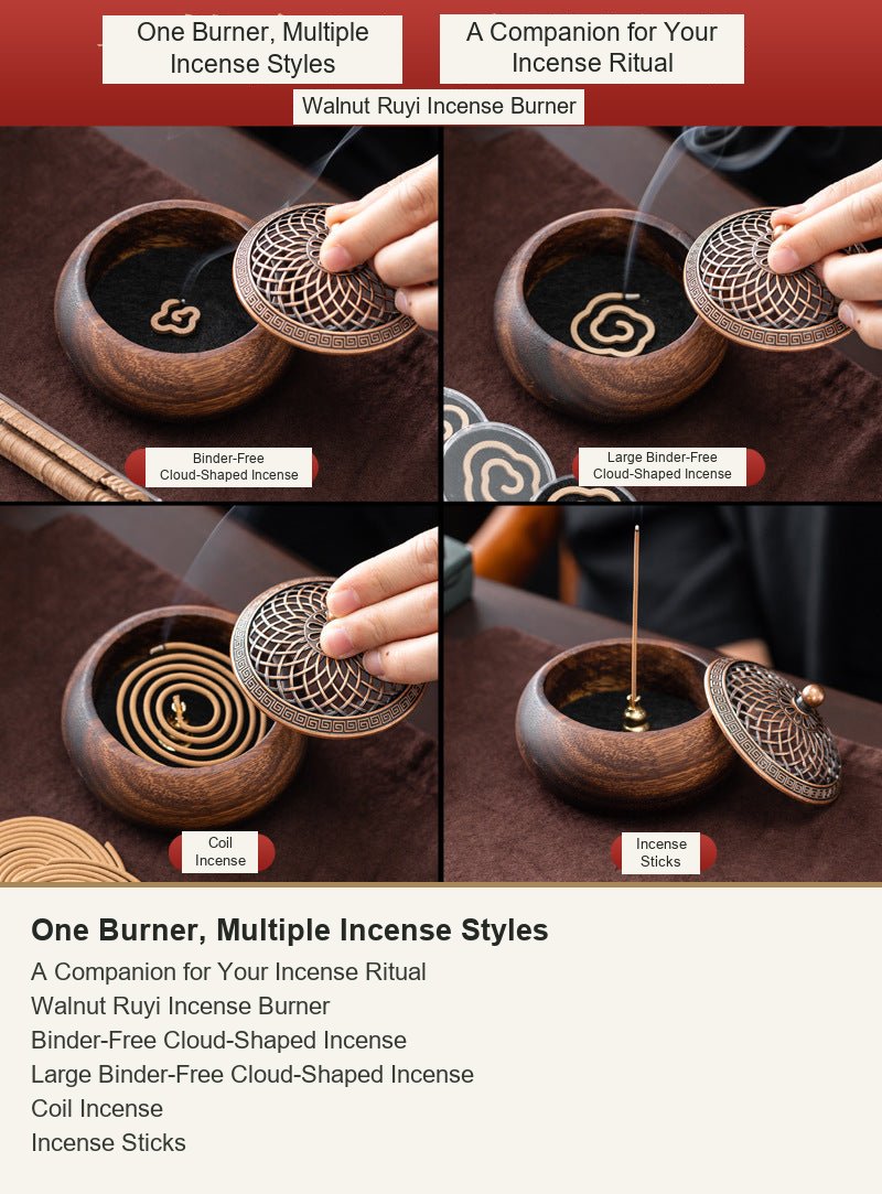 One Burner, Multiple Incense Styles