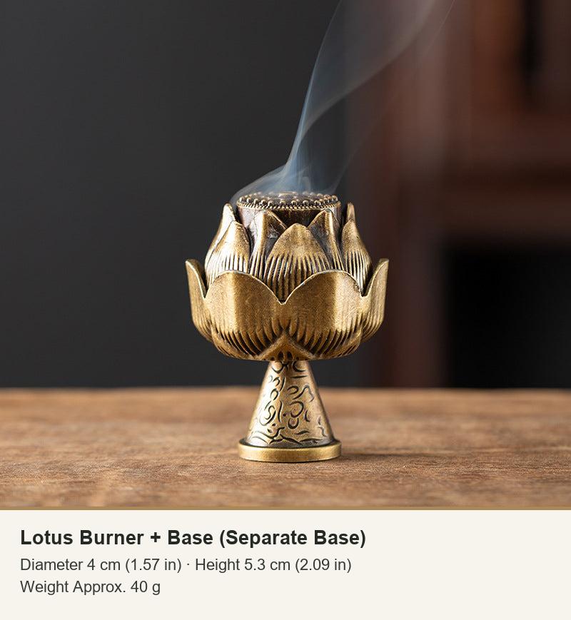 Lotus Burner + Base (Separate Base)