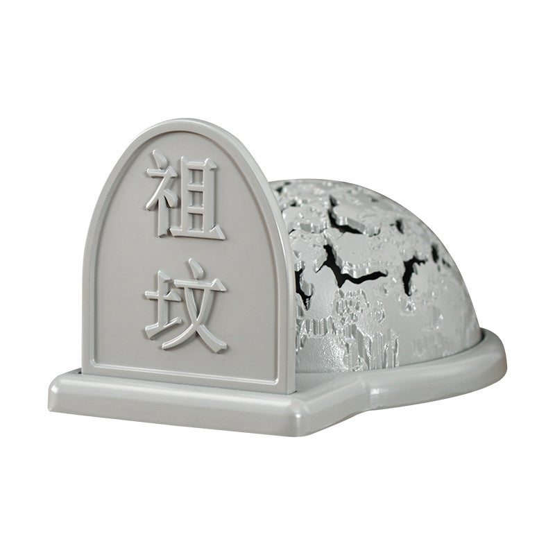 Creative ancestral grave smoke incense burner hot-selling funny retro incense burner tea table desk office desktop metaphysical ornament