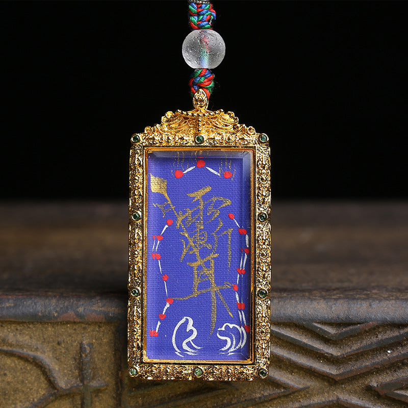 EverestArtstudios Xingyue Bodhi 108-Bead Mala with Thangka-Style Pendant and Sandalwood