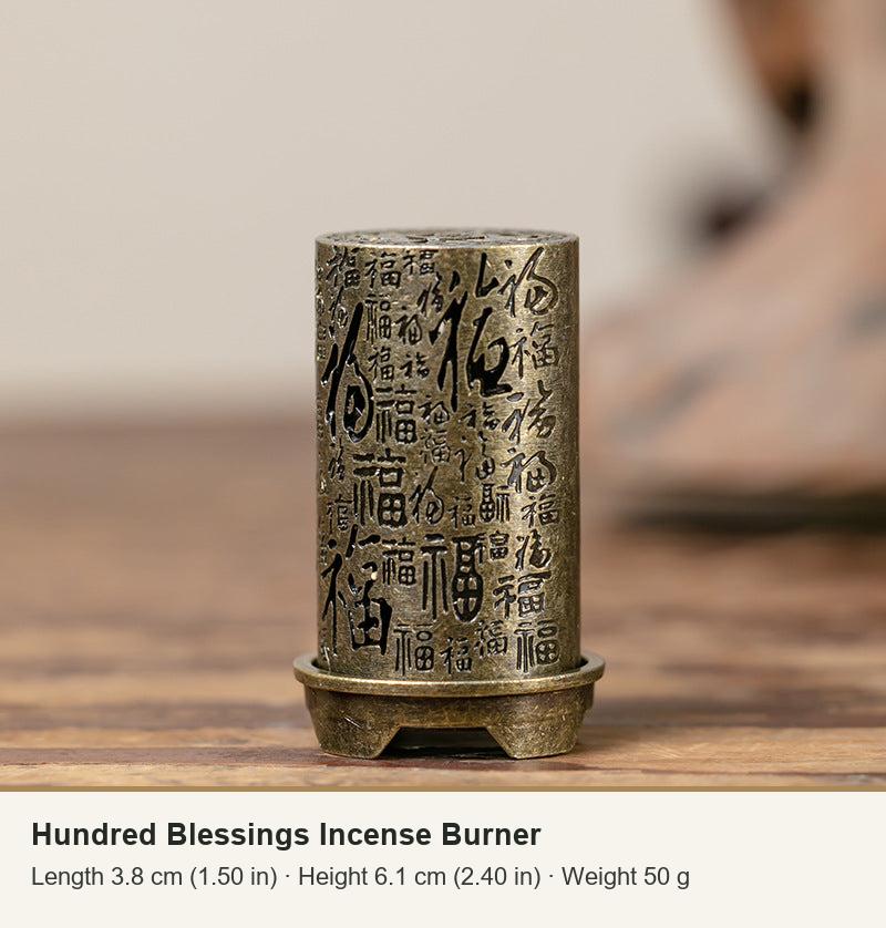 Hundred Blessings Incense Burner
