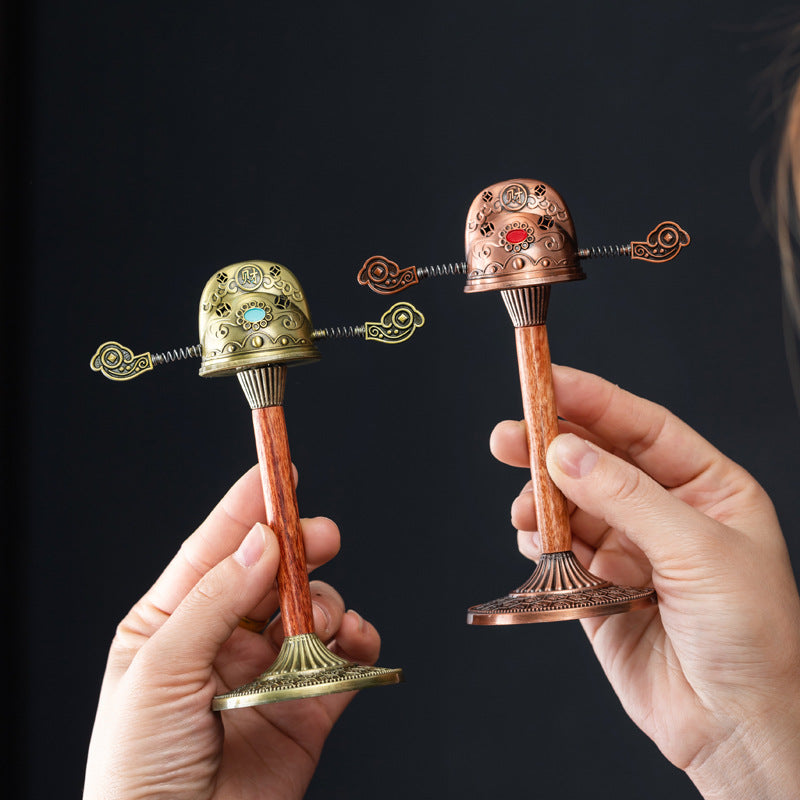 Cross-border ornaments, talent and appearance, creative incense burner, household interior ornaments, small auspicious cloud aromatherapy burner, agarwood sandalwood burner