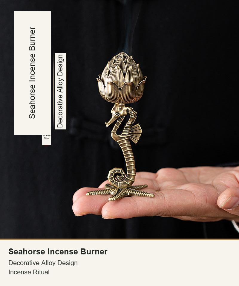 Seahorse Incense Burner