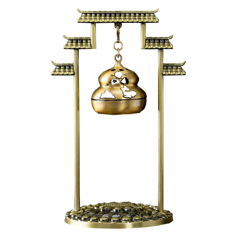 Chinese aromatherapy furnace Nantianmen hanging furnace Xiaoxiangyun incense burner Rizhao Jinshan Fulu hanging furnace ornament