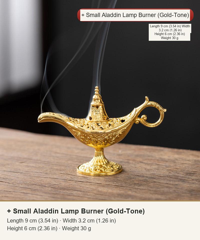 + Small Aladdin Lamp Burner (Gold-Tone)