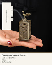 Cloud Crane Incense Burner