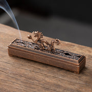 Jiaolong Play Bead Incense Burner Sandalwood Line Incense Burner Indoor Aromatherapy Short Incense Box Line Incense Burner Ornament