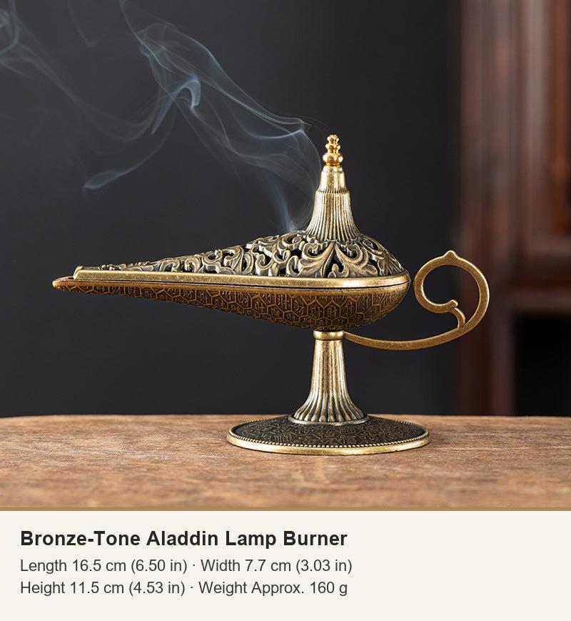 Bronze-Tone Aladdin Lamp Burner