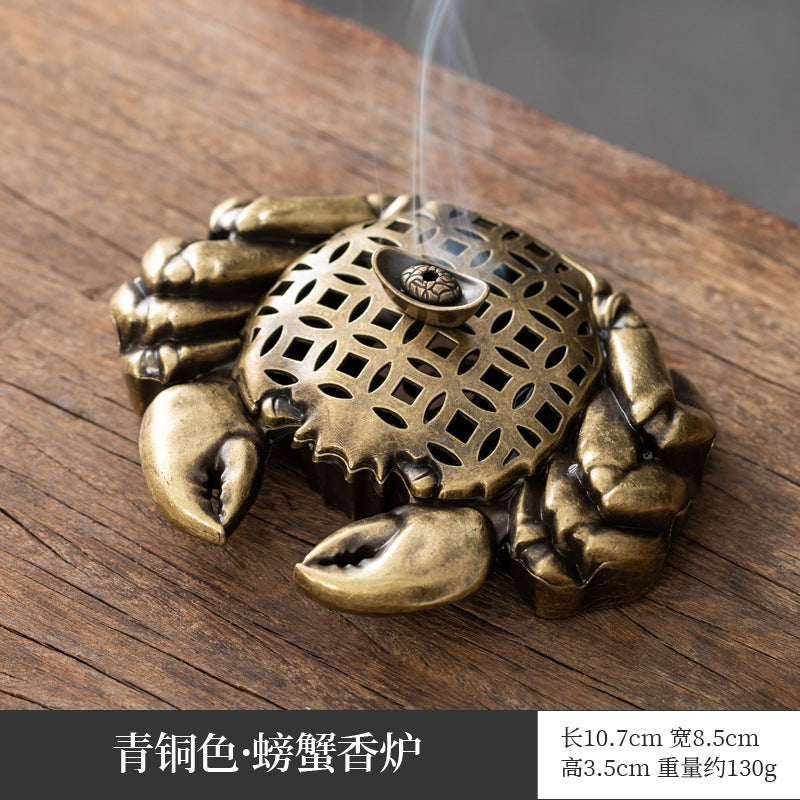 Cross-border hot-selling search banner magic lamp small incense burner wishing magic lamp small auspicious cloud elf aromatherapy burner handicraft ornament