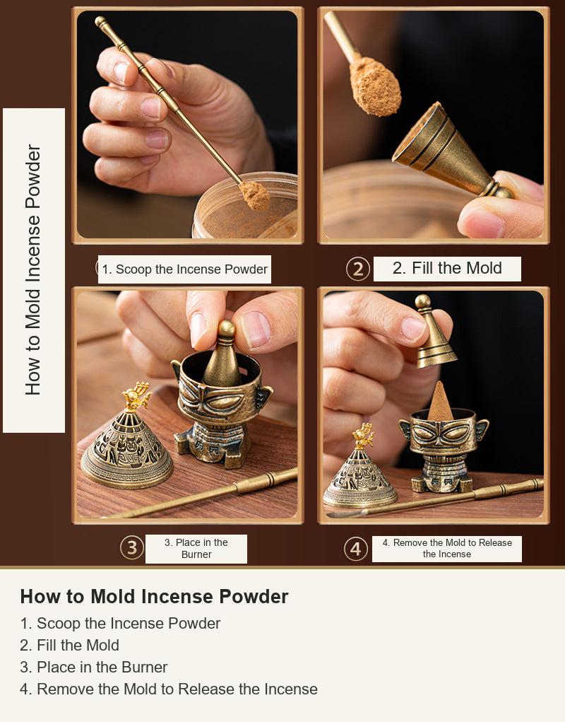 How to Mold Incense Powder