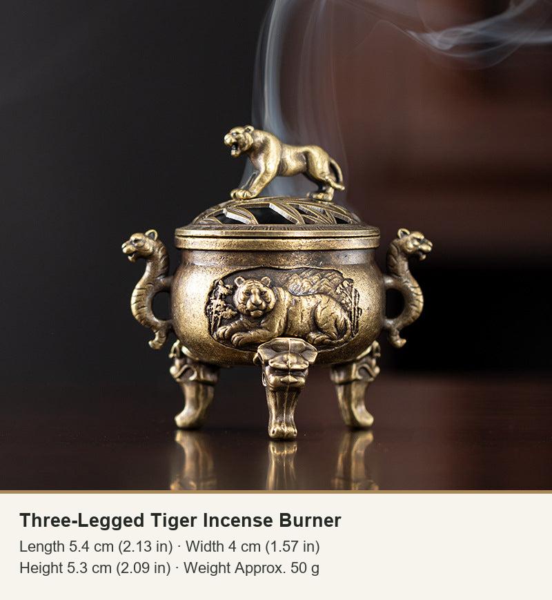 Three-Legged Tiger Incense Burner
