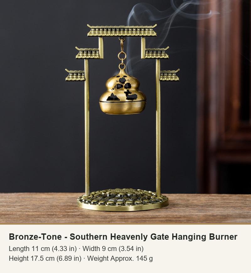 Bronze-Tone - Southern Heavenly Gate Hanging Burner
