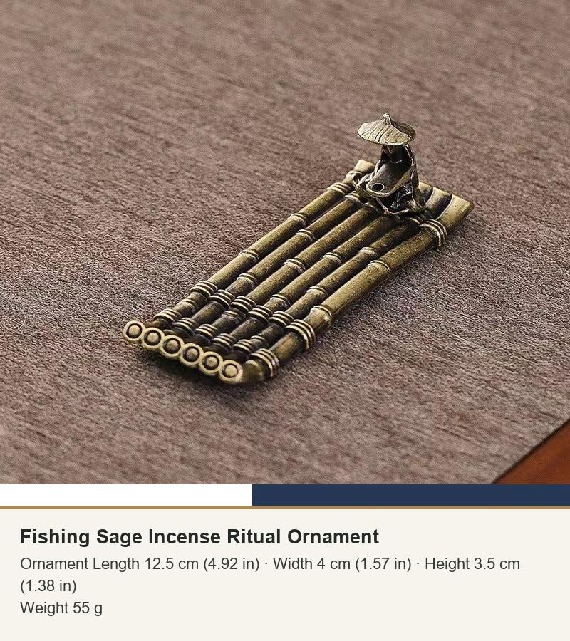 Fishing Sage Incense Ritual Ornament