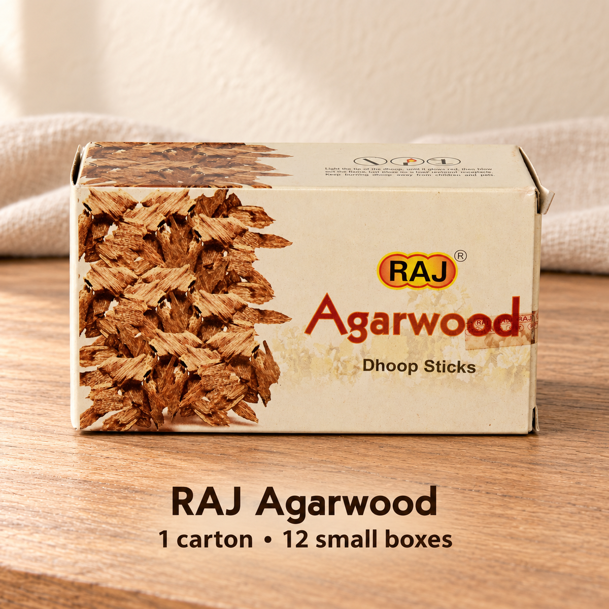 TB14418360182 | variant-12 | RAJ Agarwood | 1 carton / 12 small boxes