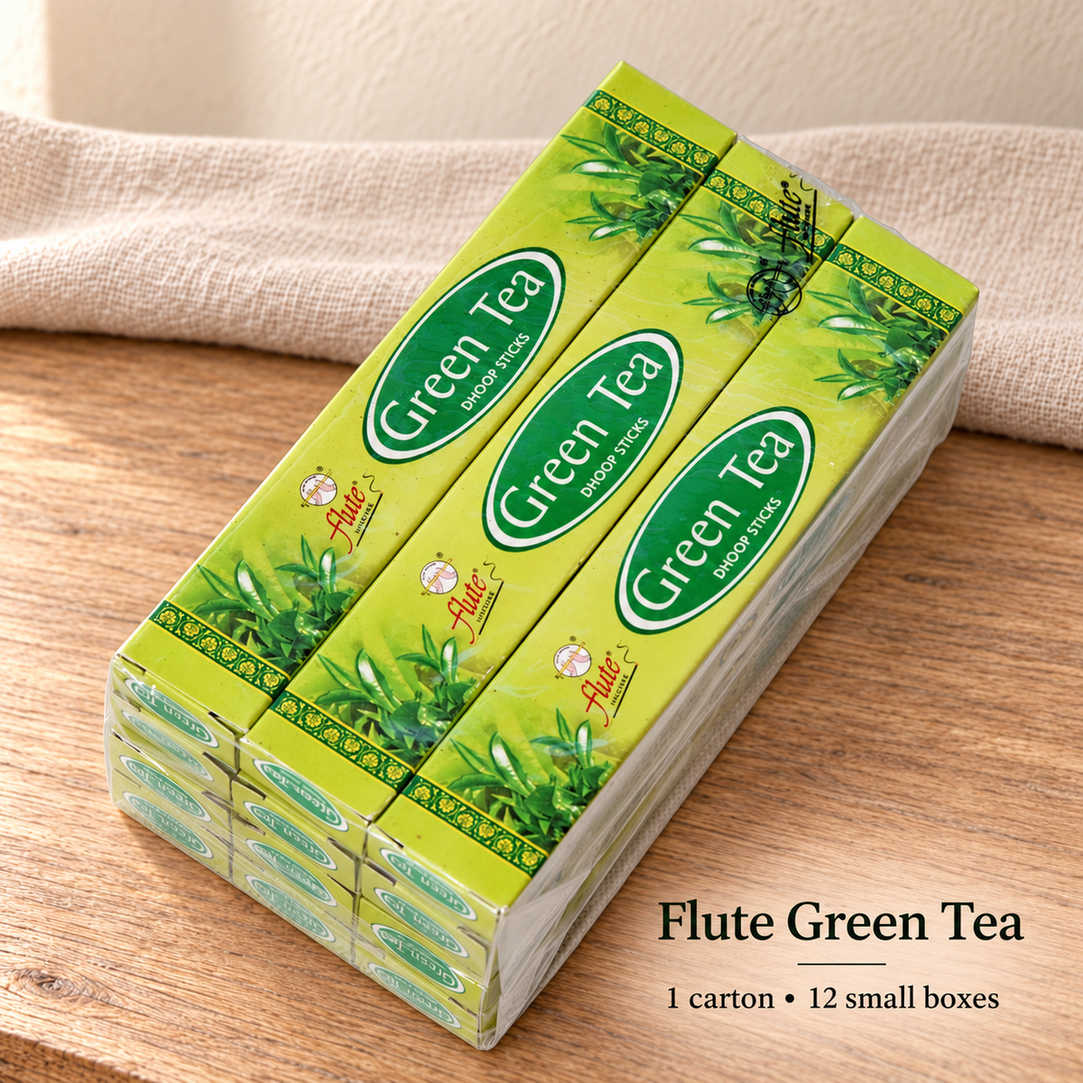 TB14418360182 | variant-19 | Flute Green Tea | 1 carton / 12 small boxes