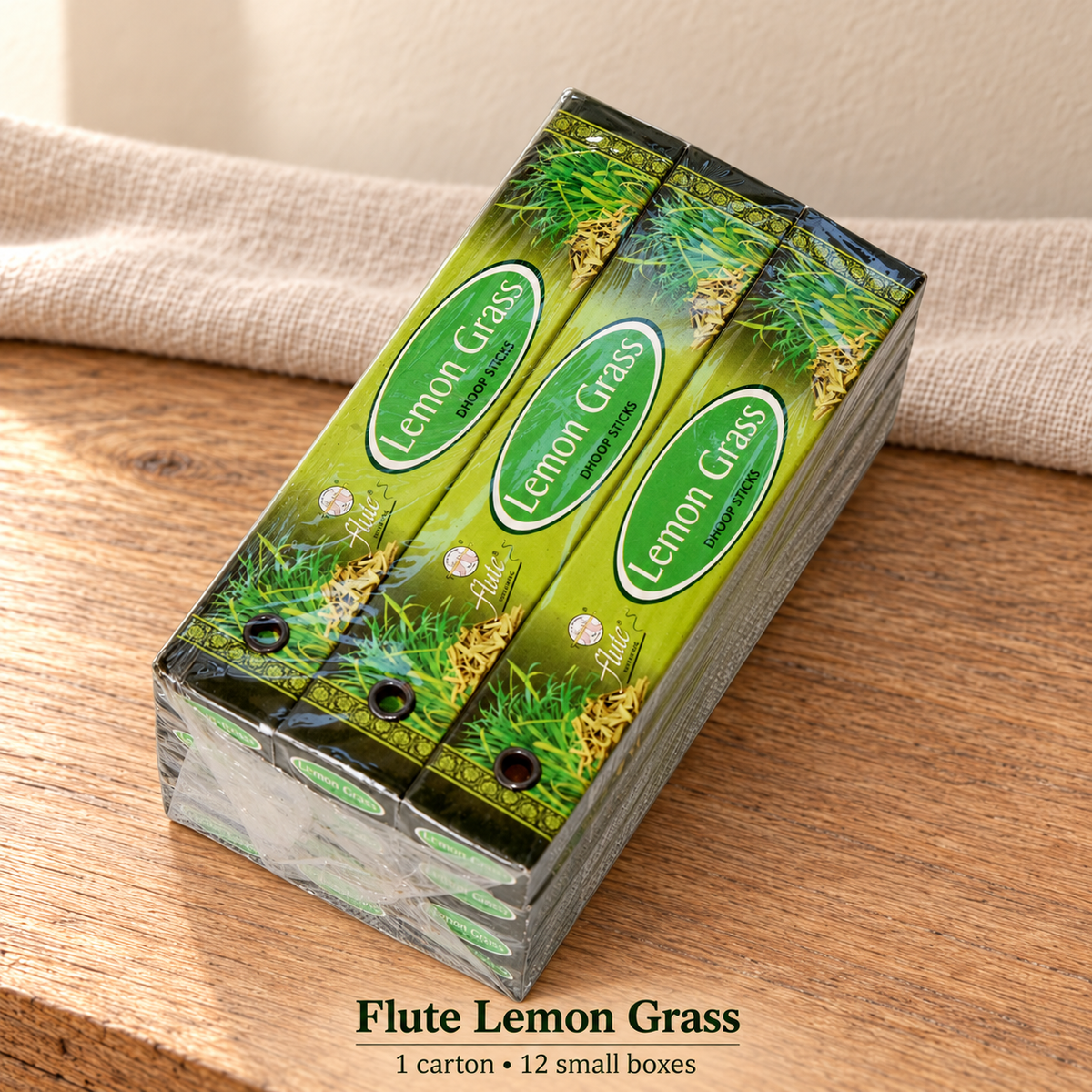 TB14418360182 | variant-32 | Flute Lemon Grass | 1 carton / 12 small boxes