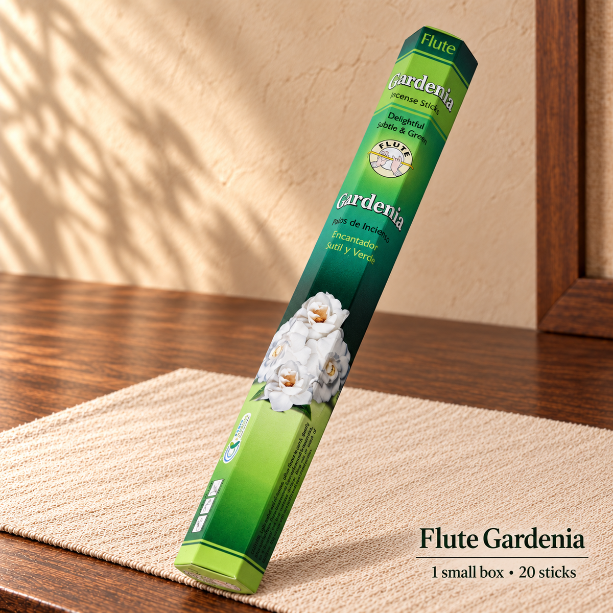 Flute Gardenia — 20 sticks / one small box