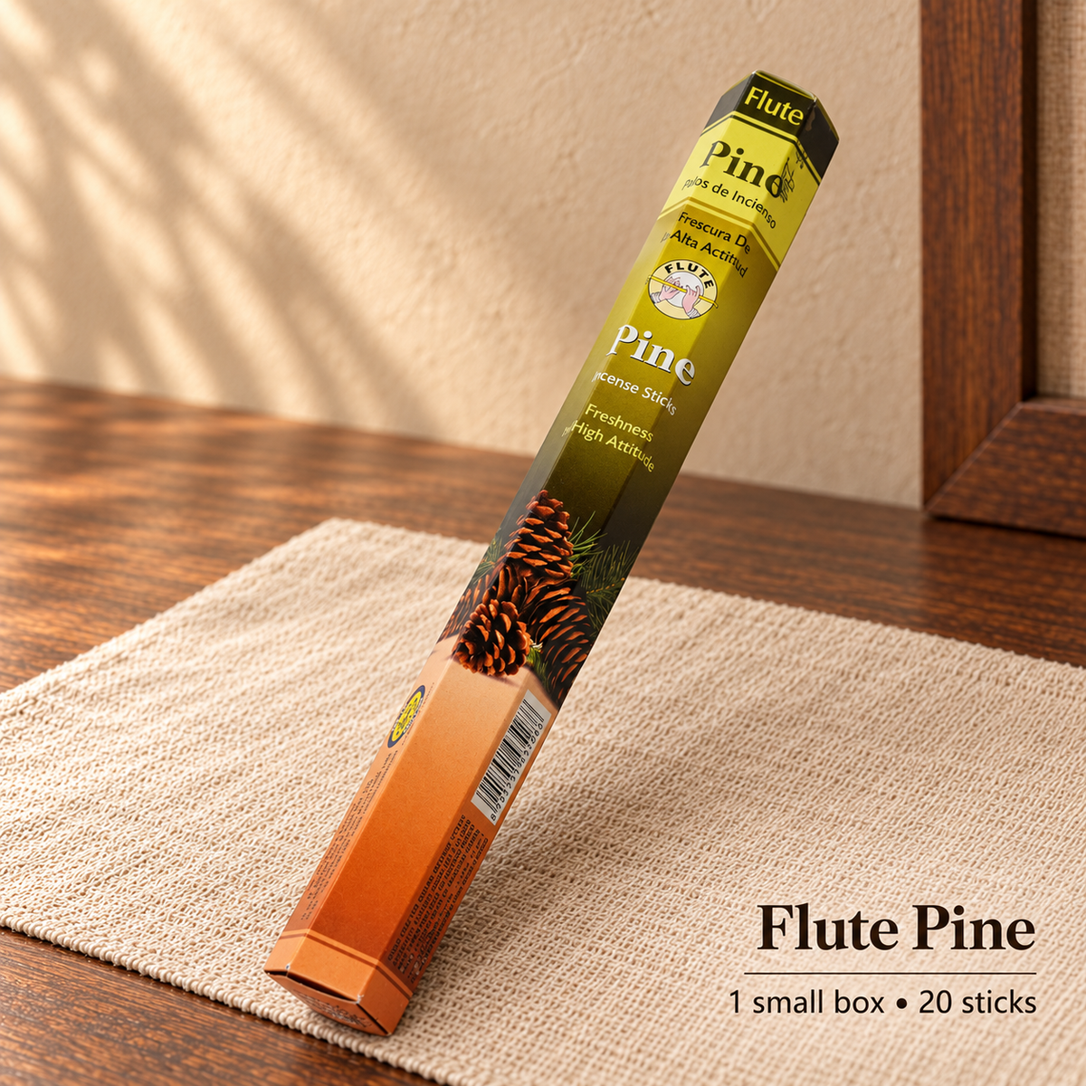 Flute Pine — 20 sticks / one small box