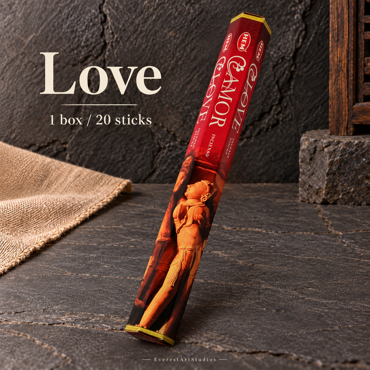 PTSX-TB563825567512-05 | Love | 1 box / 20 sticks