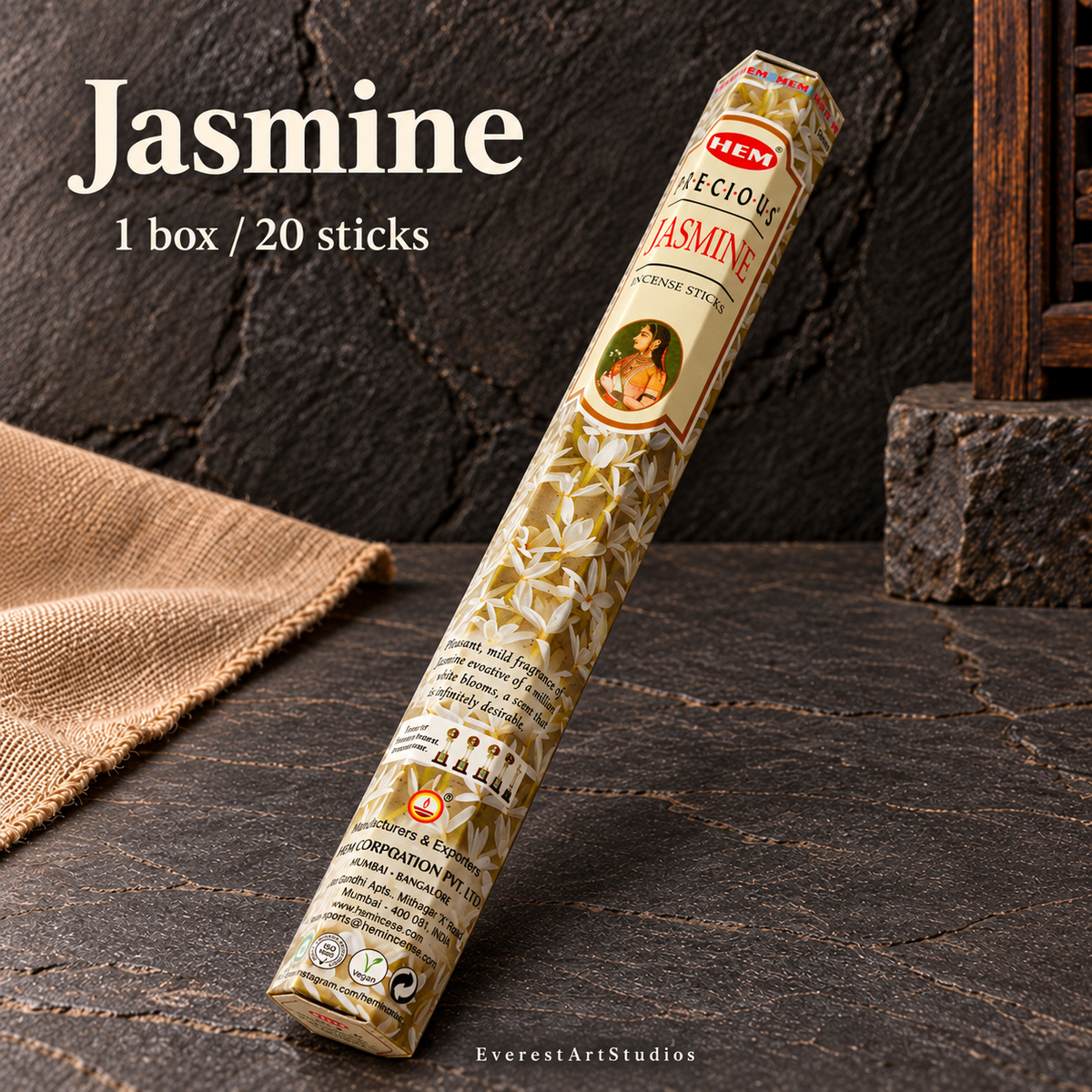 PTSX-TB563825567512-16 | Jasmine | 1 box / 20 sticks