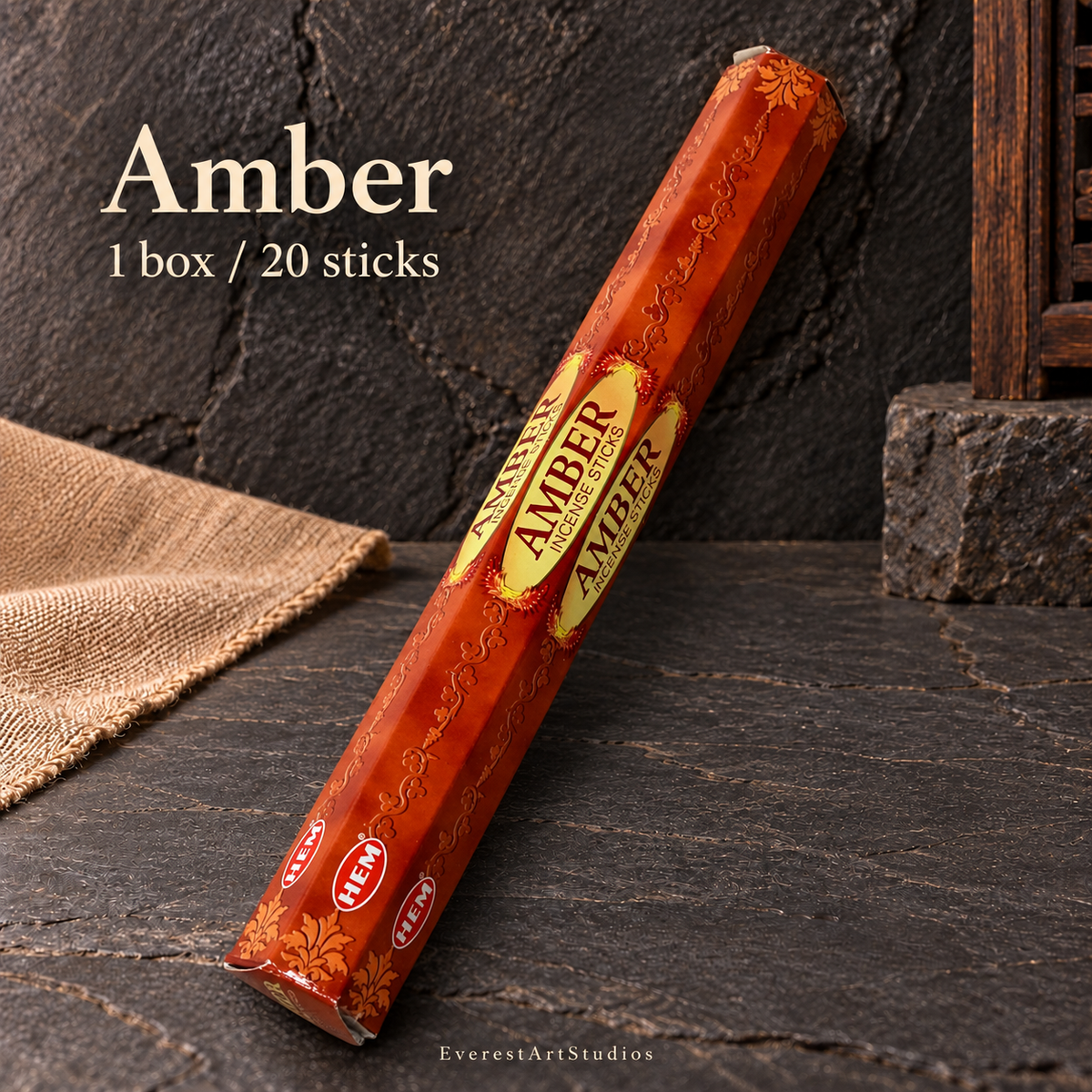 PTSX-TB563825567512-30 | Amber | 1 box / 20 sticks