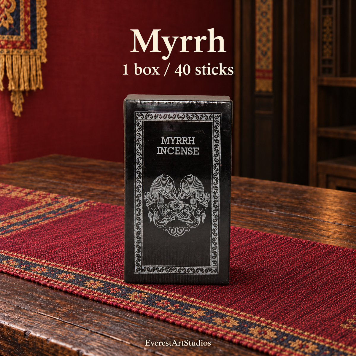 PTSX-TB637546760373-16 | Myrrh | 1 box / 40 sticks