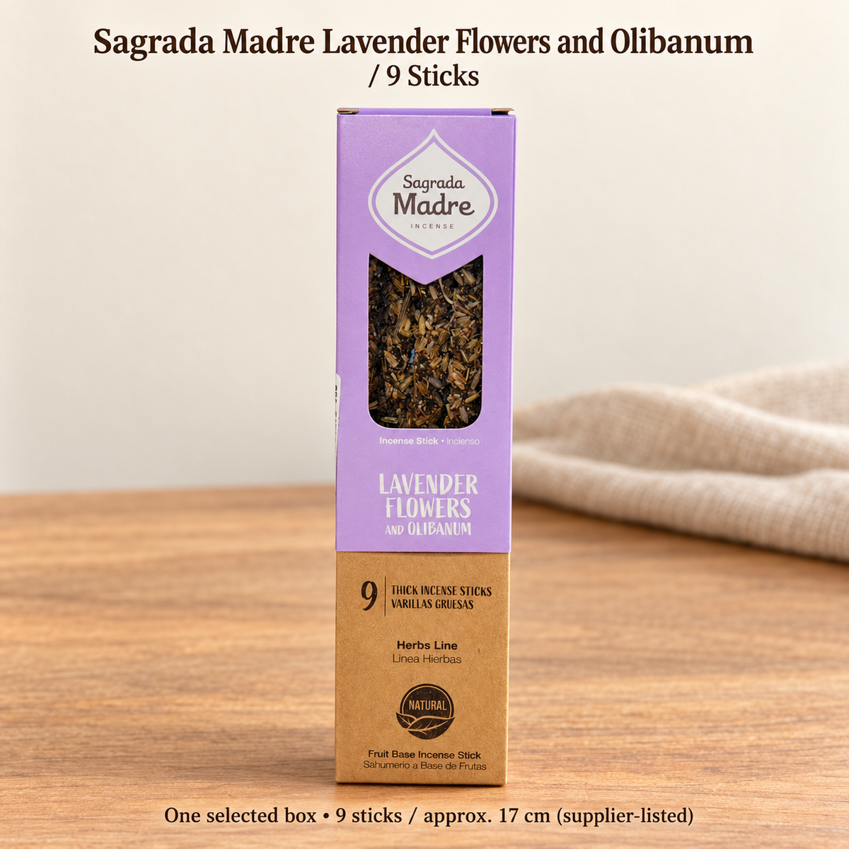 Sagrada Madre Incense Sticks — Fragrance Boxes & White Ceramic Holder — variant-06