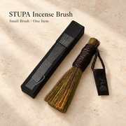 STUPA Incense Brush & Ceramic Dish — Individual Options — Small Brush / One Item