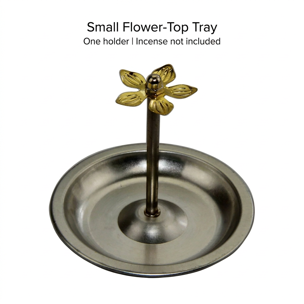 Small Flower-Top Tray — holder only