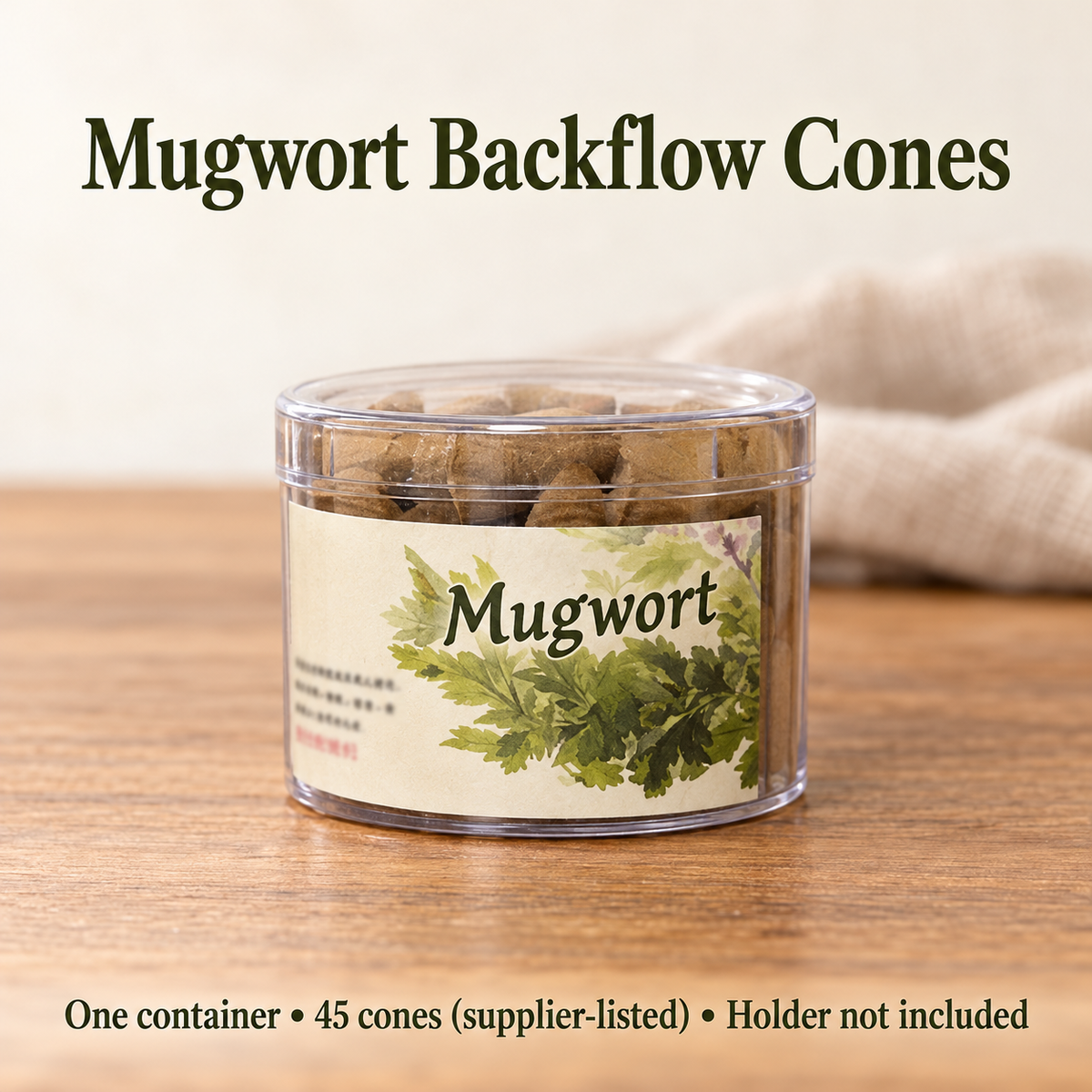 Backflow Incense Cones — Seven Fragrances, 45 per Container | variant-04