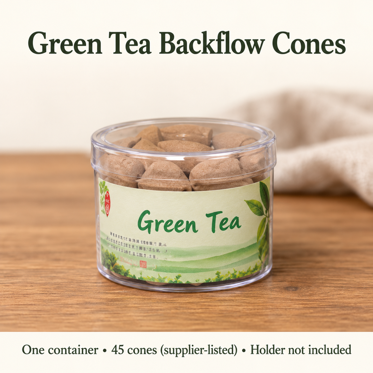 Backflow Incense Cones — Seven Fragrances, 45 per Container | variant-05
