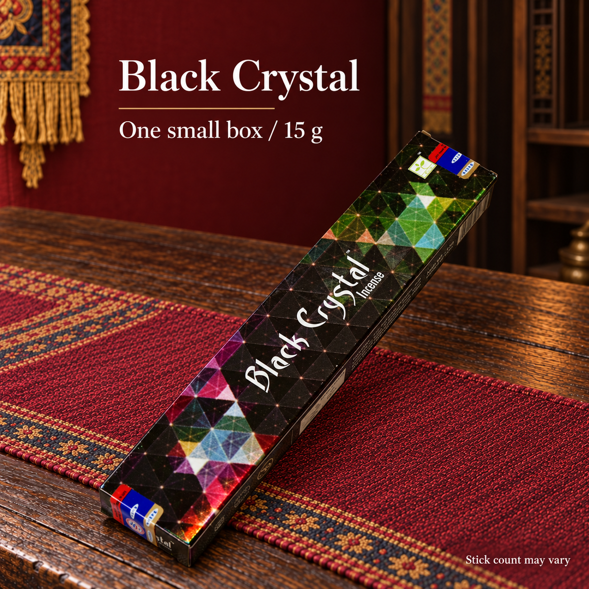 TB542962962241-02 | Black Crystal | one small 15 g box