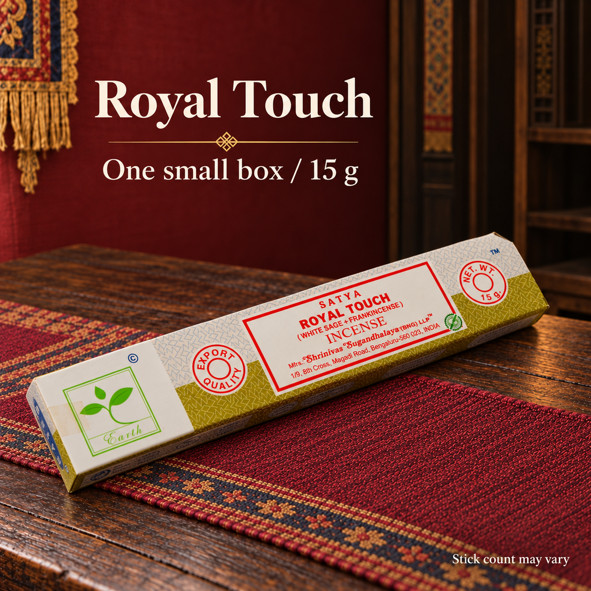 TB542962962241-21 | Royal Touch | one small 15 g box